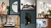 Bellissimo Specchio Semicircolare 100 cm Specchio Grande per Camera da Letto e Soggiorno, Stiloso ed Elegante