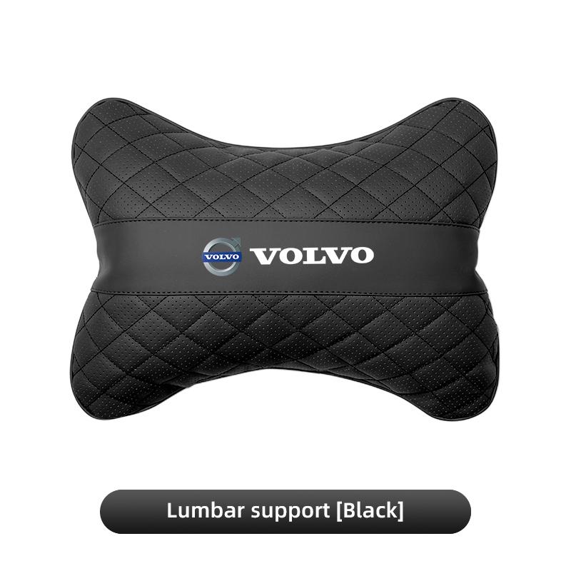 AAKC1 Car Headrest Neck Pillow Lumbar Support Cushion Suit Auto Accessories For Volvo Xc60 Xc90 V40 V60 S60 V50 V90 S80 C40 XC40 V70