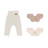 Soft Modal High Waist Leggings 1P Bib 2P Wine 18M [Konny] + K-set (WINE DOT, Beige, Dot)