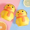 Yellow Duck Toothpick Holder Light Luxury Cartoon Creative Toothpick Bottle Home Hotel Automatic Press Plastic Toothpick Holder