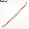 For Mazda CX-5 CX5 2015 2016 Chrome Car Front Hood Engine Cover Trim Bonnet Grill Boot Lip Molding Garnish Strip Accessories