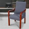 Retro Wooden Chair Slipcover Solid Color Elastic Chinese Style Boss Armrest Chair Protector Cover Home Decor Furniture Covers