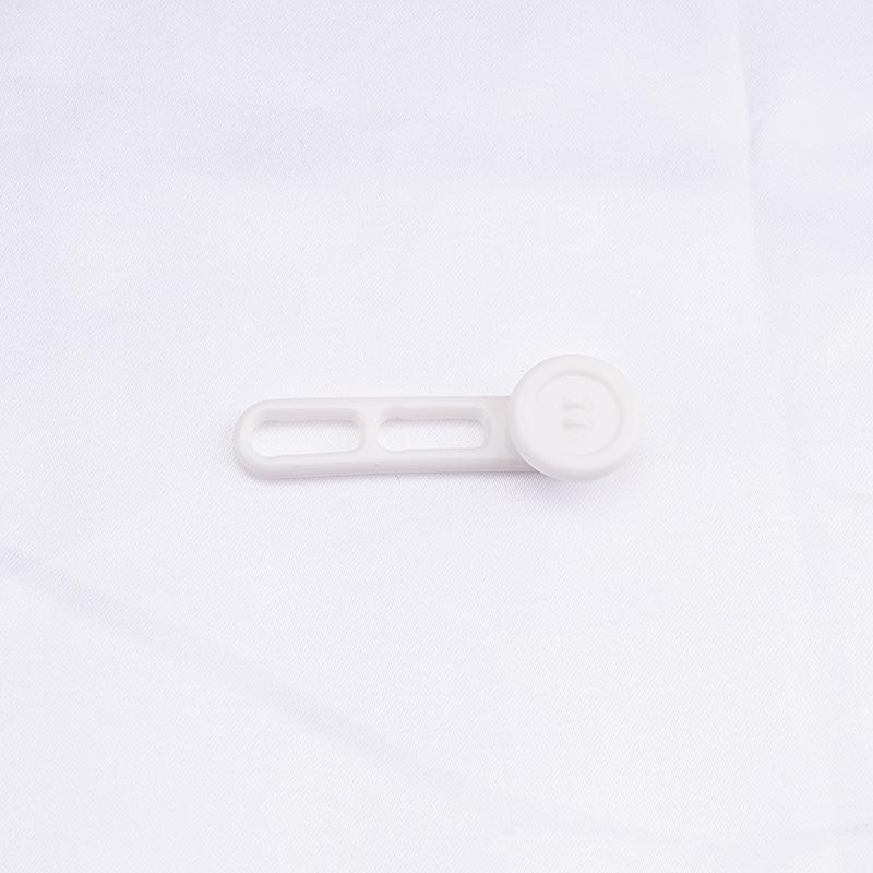 No-Sew Elastic Waist Extender Button for Jeans: Adjustable Size from Small To Large