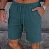Mens Summer Jacquard Loose Casual Sports Beach Shorts