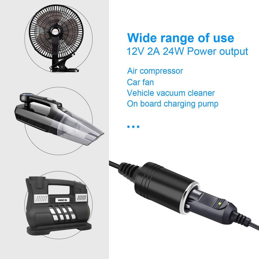 24w Lighter 220V To 12V2A Home Converter Car Adapter Car Charger