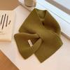 Sciarpa a triangolo in lana merino australiana lavorata a maglia per donna - Versatile, Calda, Sciarpa casual