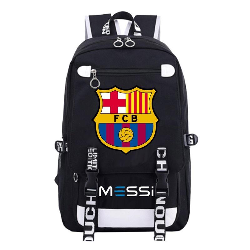 Large Capacity Schoolbag with Shoulder Strap; Student Three-piece Pencil Case Set