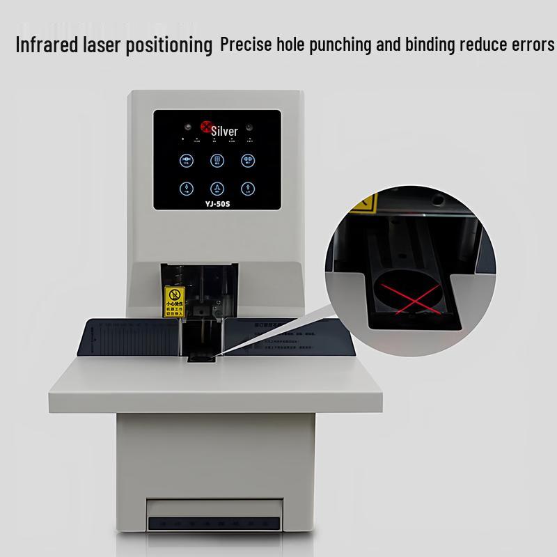 Yinjia YJ-50S Fully Automatic Hot Melt Financial Binding Machine CN plug (adapter included)