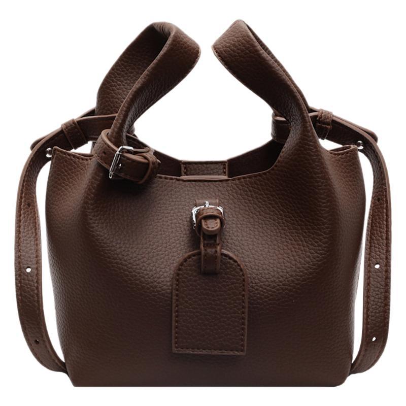 New Niche Design Bag Women's Autumn Fashion Sense Shoulder Messenger Bag Mother Bucket Bag Women