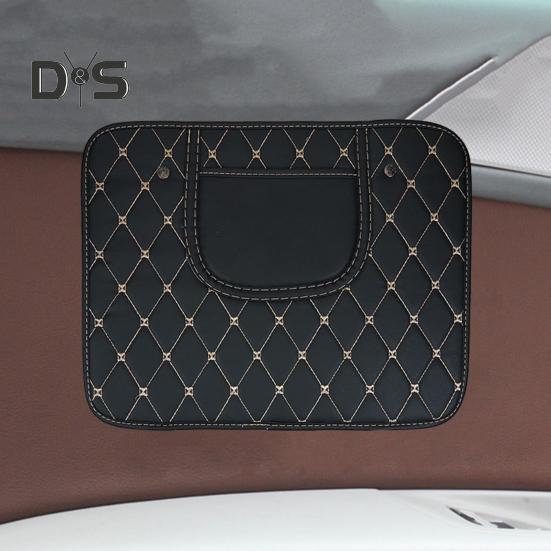 Ochranný kryt opěradla autosedačky s úložným vakem Univerzální Snadná instalace Umělá kůže odolná proti nečistotám Ochranné pouzdro Snadné čištění
