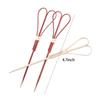 Party Snacks Cocktail Bamboo Disposable Decorative Toothpick Sticks Skewer Picks