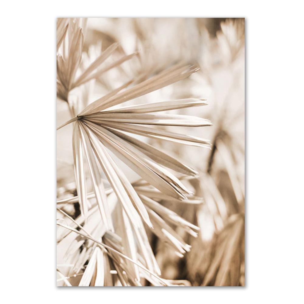 Beige Grass Reed Dandelion Boho Wall Art Canvas Painting Nordic Posters And Prints Nature Wall Pictures For Living Room Decor