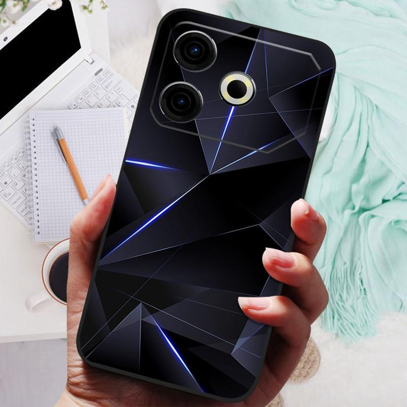 Für Tecno Pova 6 Neo Hülle Pova6 Neo Luxus Handy Silikon Rückseite Für Tecno Pova 6 Neo Hüllen Pova 6Neo Schutzhülle Capas