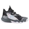 Anta Kids Crazy Tide 2 Mid Basketball Shoes Kids Sneakers Gray Blue 312031109-4