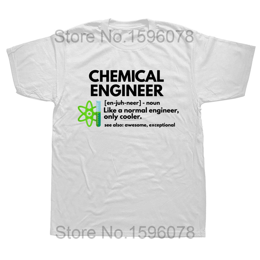 Funny Chemical Engineer Definition Engineering T Shirts Graphic Cotton Streetwear Short Sleeve Birthday Gifts Summer T-shirt