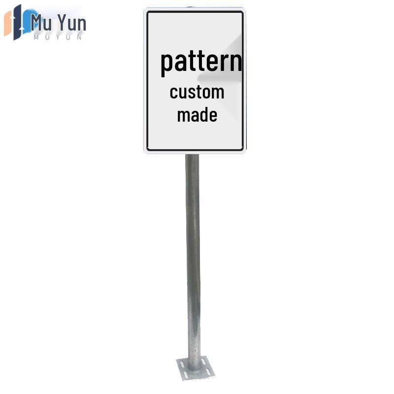 Solar Powered LED Warning & Directional Sign