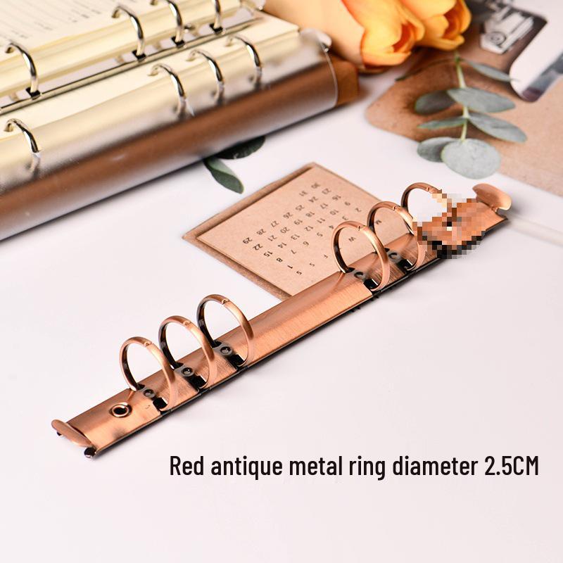 A5 Metal Binder with Removable Rings for Students and Office Use