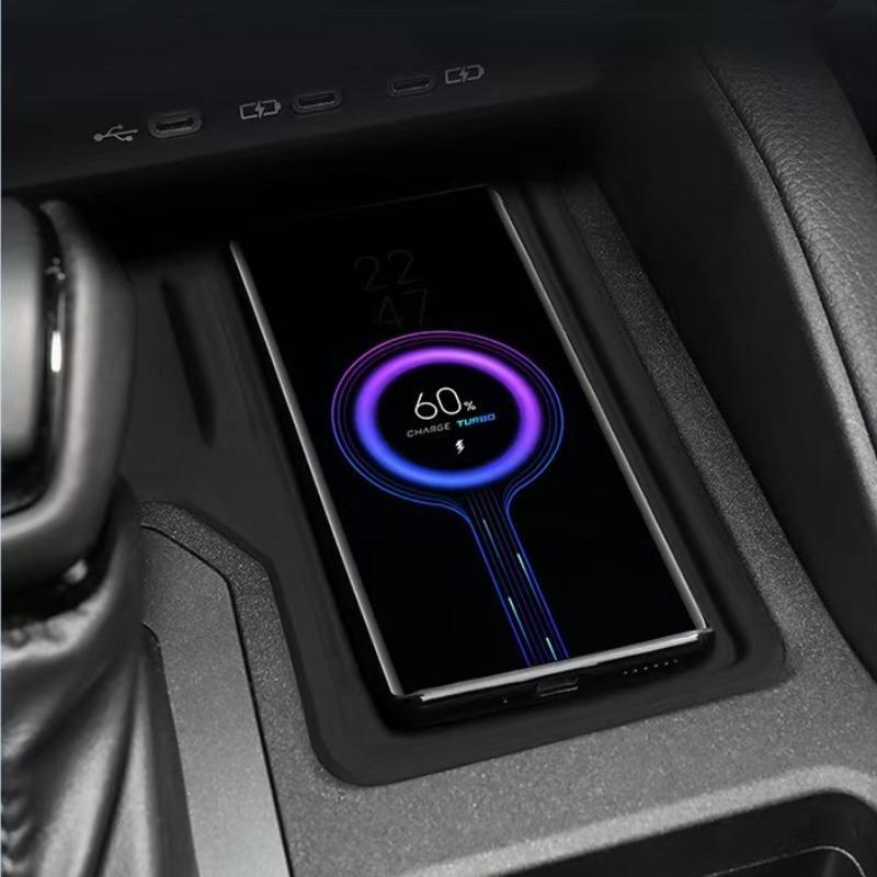 För Land Cruiser Prado 250 LC250 J250 2025 Trådlös Laddning Silikon Skyddsdyna Förvaringslåda Interiörtillbehör