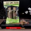 Thickened Gongfu Tea Cup Set - 50ml/60ml, Food-Grade, Disposable, Durable for Travel and Tea Tasting