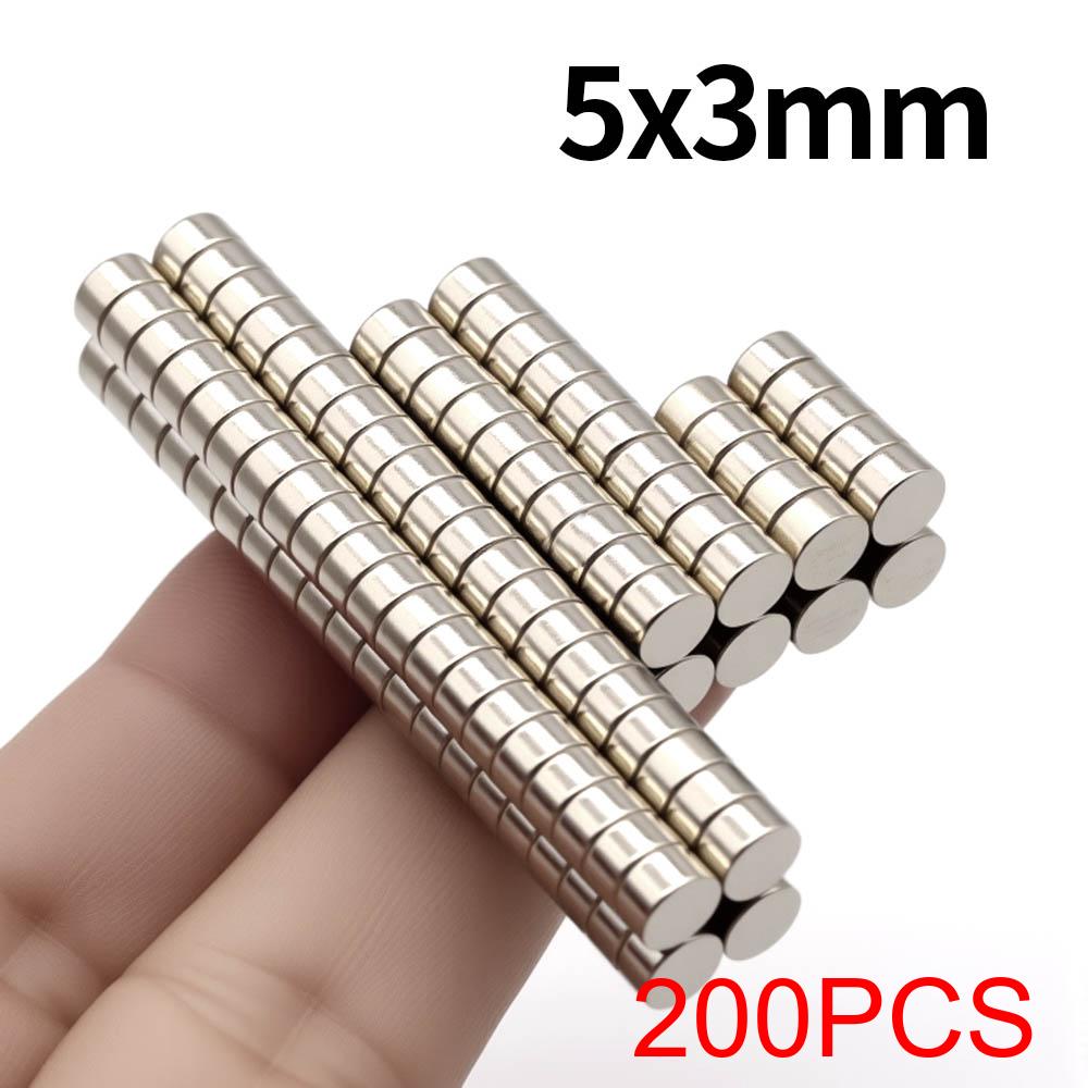 5x3mm Super Strong Neodymium Magnet N35 NdfeB Permanent Magnetic Imanes Round Powerful Magnets Refrigerator Magnet