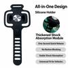 Elastic Strap Bike Phone Holder Silicone Handlebar Phone Mount  Road Bike Cycling