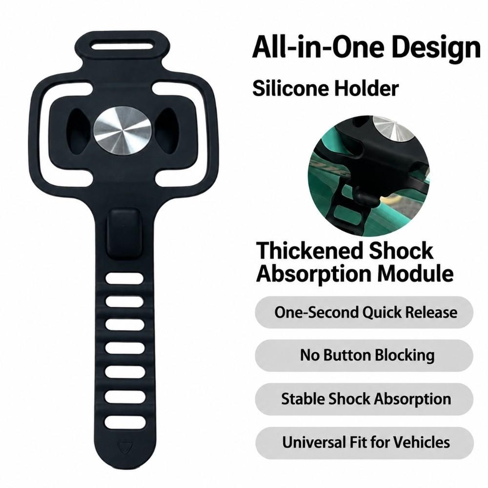 Elastic Strap Bike Phone Holder Silicone Handlebar Phone Mount Road Bike Cycling