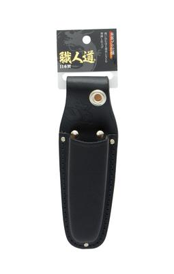 Takagi Way Embossed Leather Cutter Black Craftsman's Holder, Leather, SBL-09