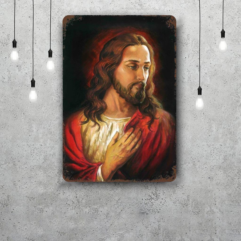 Jesu Metal Signs wall decor Vintage Tin Signs Captain Metal Poster Decor for Bar Pub Club Wall Decoration