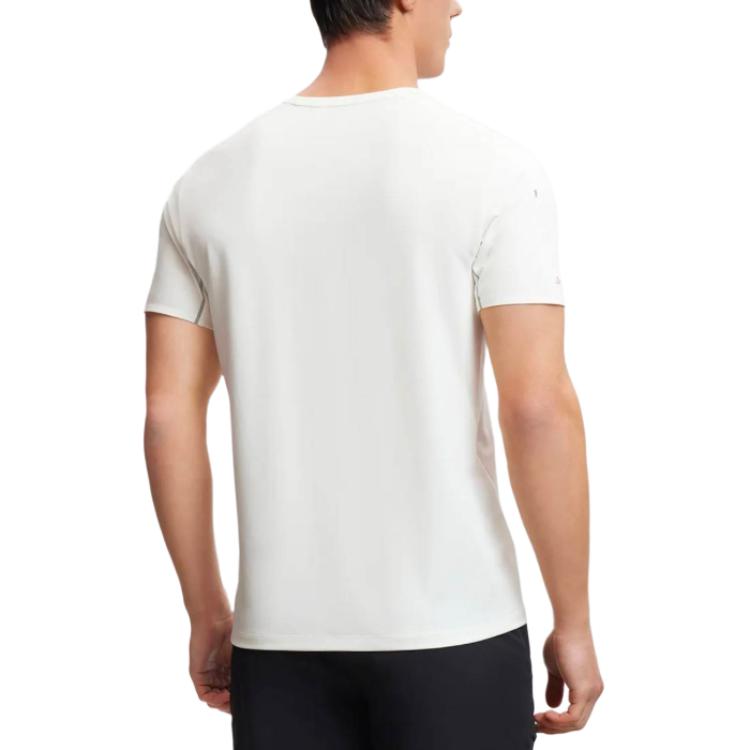 Men's FILA T-Shirts Men's White Crew Neck Moderate