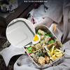 Separate Bento Lunch Box 304 Stainless Steel Lunch Box Baby Child Student Outdoor Camping Picnic Bento Box Tableware Sealed Box