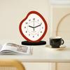 Modern Minimalist Wooden Table Clock With Silent Sweep Movement Decorative Desktop Timepiece Living Room Bedroom