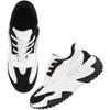 Shoetopia Smart Casual Comfortable Black Sneakers For Women & Girls-Eu39