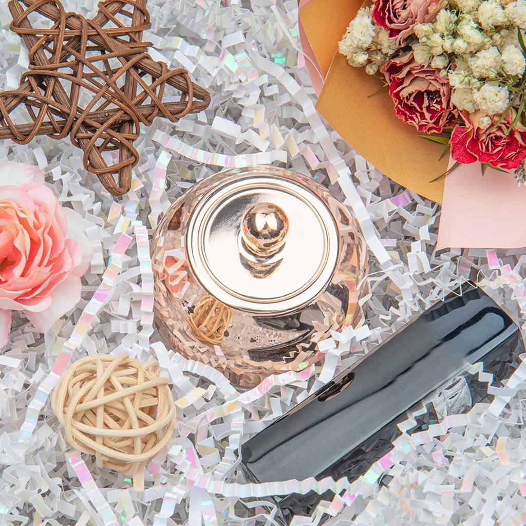 20/50/100g Crinkle Paper Fillers Shredded Paper Grass for Valentine's Day Bride Gift DIY Craft Gift Box Filler Supplies