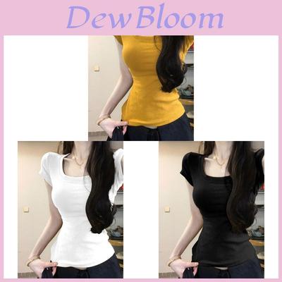 Oversized T Shirt For Women With Embroidery Summer Casual Cotton Blouse For Teenagers