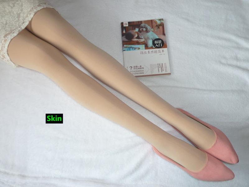 Autumn 8 Warm Women's Tights Colorful Velvet Seamless Pantyhose Female Stockings Medias Sexy for Women