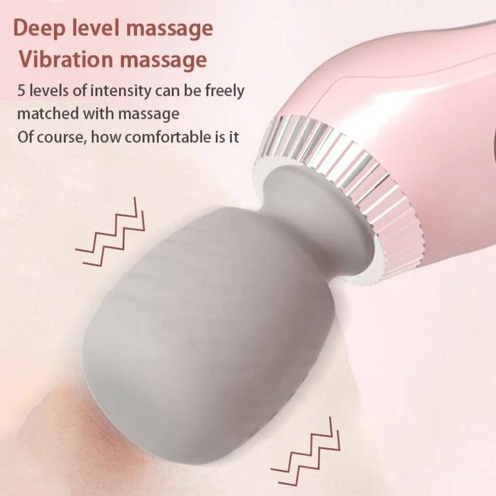 USB Rechargeable Handheld Massage Device High-Frequency Vibration Deep Tissue Massager Massagers