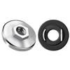 10pcs High Strength Alloy Grinder Flanges For 100mm Angled Grinders Rustproof Multiple Size Universal With Hex Nut Design