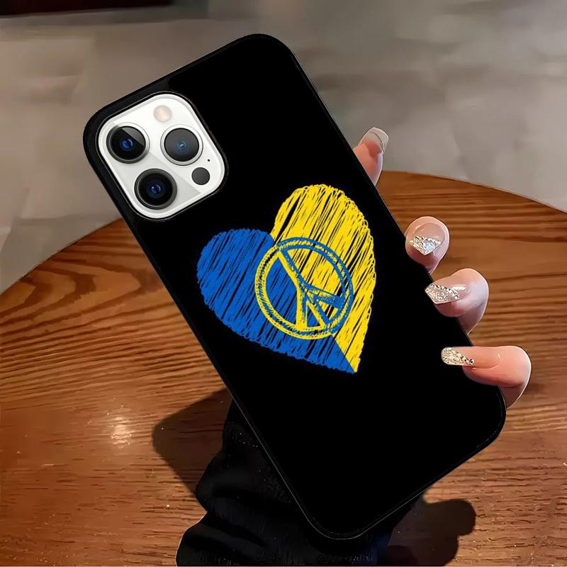 

U=krainian Trident Flag Phone Case For iPhone 17 Air 16 15 14 13 12 11 Pro Max Max Plus Bumper Case Cover iPhone 13pro