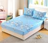 Lagmta 100 Polyester Fitted Sheet Elastic Band Mattress Cover Printed Bed Sheet 4 Corners