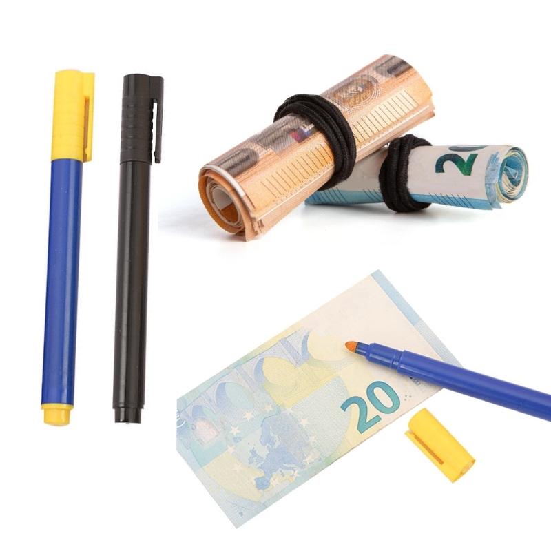 5/10Pcs Fake Bill Detector Marker Pen, Fake Money Checker Currency Detector Pen, Fake Money Detector Markers