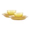 Corelle Amber Elegance 6-Piece Dinnerware Set