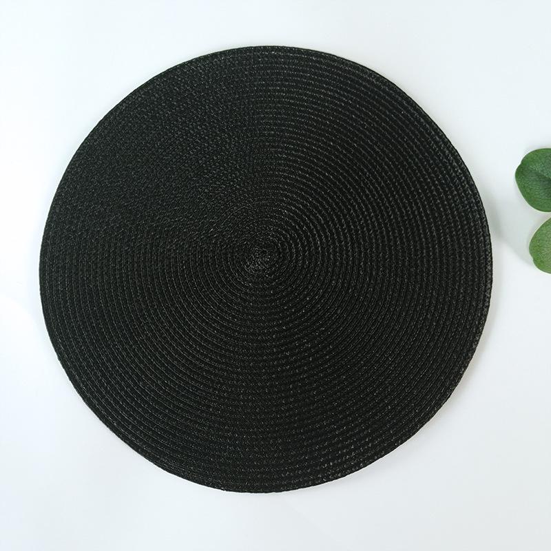 Hand-Woven Multi-Color Placemat: Insulated, Disposable, Decorative Coaster Mat
