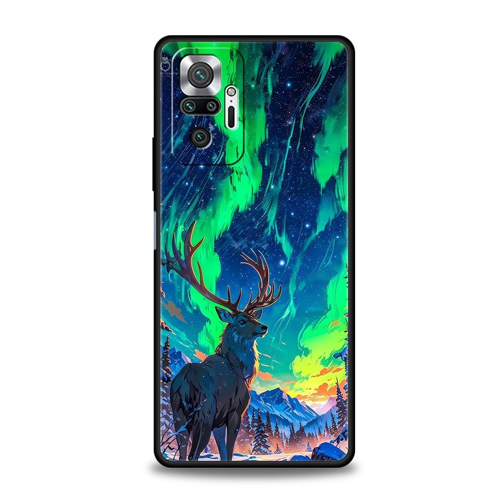 Landscape Winter Light Snow Phone Case For Xiaomi Redmi Note 14 13 12 Pro Plus 5G 9S 9 10 11 4G 14C 13C 12C 10C 9C 9A Soft Cover