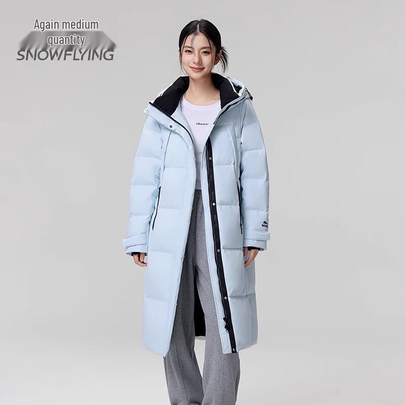 SNOWFLYING Women s Long Winter Down Jacket X40144614F 160/84A