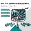 Set di 9 Cacciaviti con Magnetico Domestico Multifunzionale Croce Dritto Set Cacciaviti Manuali Strumento di Manutenzione