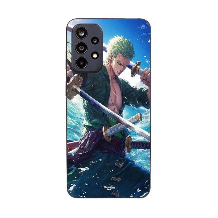 Phone Case - MANIACASE - Samsung Galaxy A52 5g - One Piece Roronoa Zoro - Silicone - Flexible