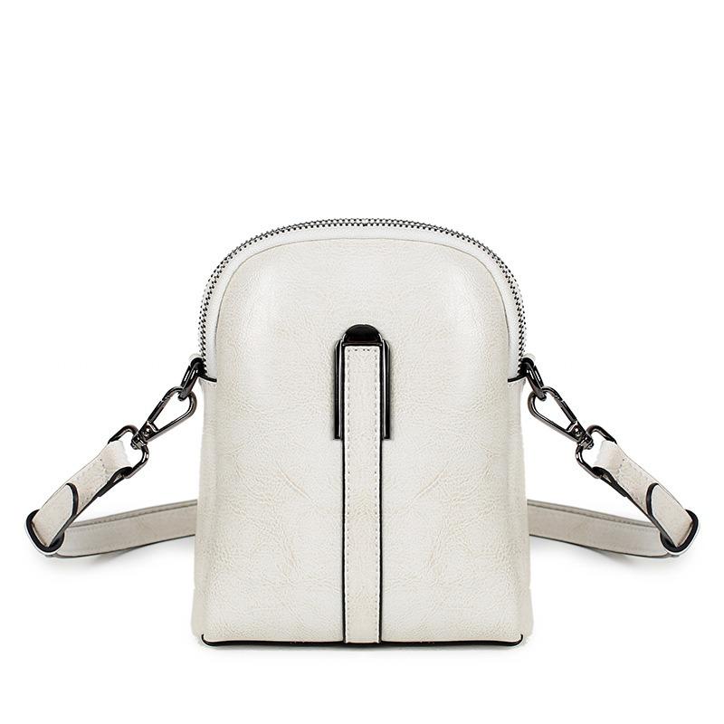 Small bag women's new trendy messenger bag women's shell bag versatile leather women's bag shoulder bag women's mobile phone bag