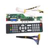 Multifuntional TV Mainboard Remote Button Replacement Part Quick Installation Plastic Texture for Multiple LCD Models