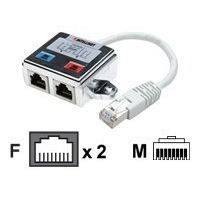 Répartiteur De Réseau - INTELLINET - Modular Distributor - Double Blindage - CAT 5 - RJ-45 (M) - RJ-45 (F)