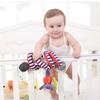 Non-Toxic Plush Fabric Pp Cotton Sensory Development Musical Doll Baby Activity Rattle Plush Bed Toy Hanging Mobiles Car Seat Toys Gifts